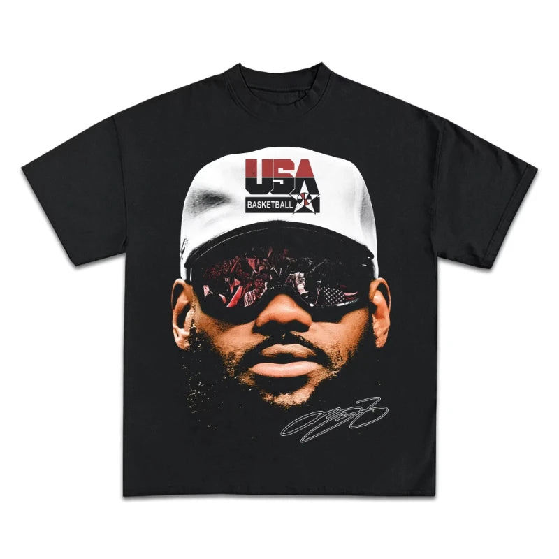 HoopDrip Lebron James Graphic Tees