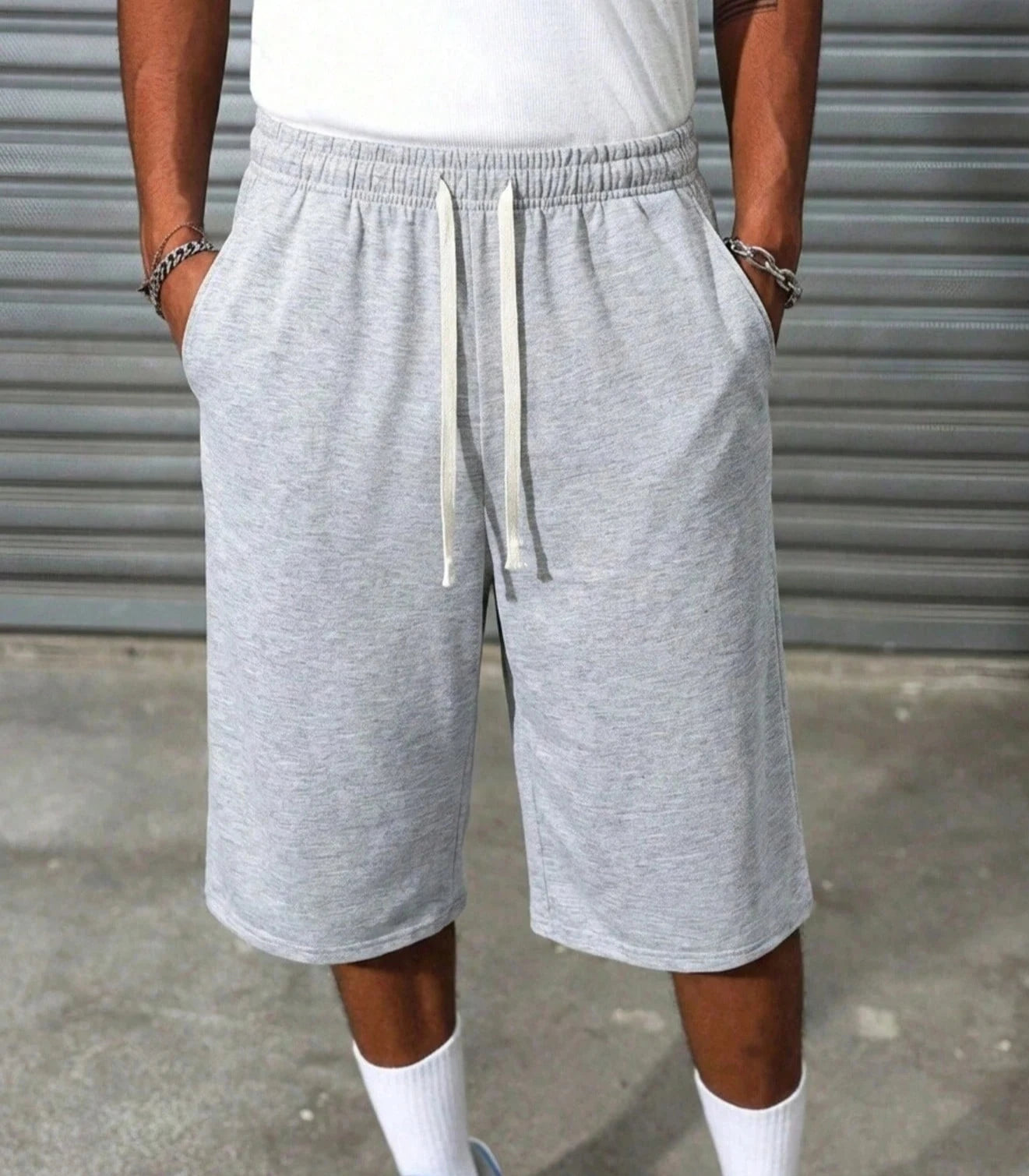 HoopDrip Cropped Basketball Sweatpants