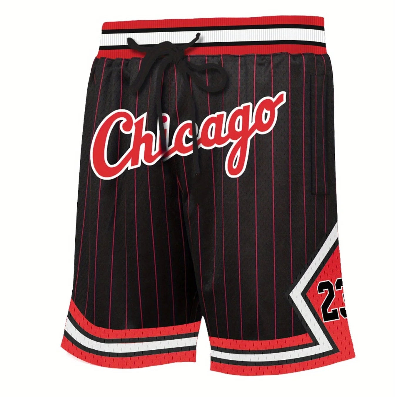 HoopDrip Chicago Basketball Shorts