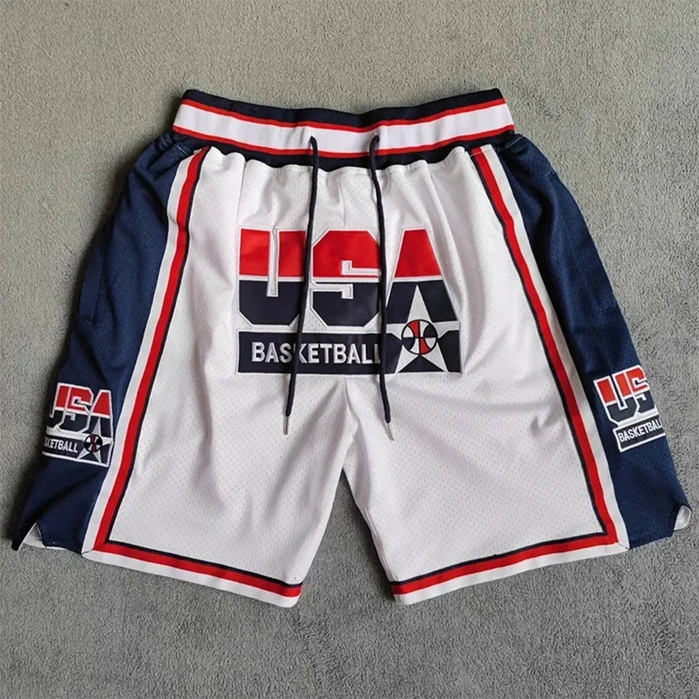 HoopDrip USA Basketball Shorts